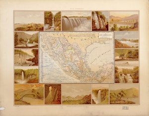 Atlas pintoresco e histórico de los Estados Unidos Mexicanos von Antonio García Cubas