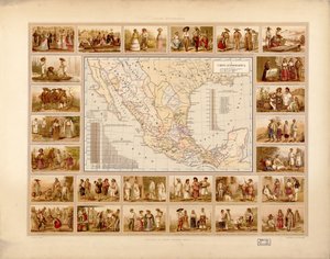 Atlas pintoresco e histórico de los Estados Unidos Mexicanos von Antonio García Cubas
