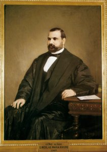 Porträt von Nicolas Maria Rivero (1814-1878), spanischer Politiker und Führer der Demokratischen Partei von Antonio Gisbert