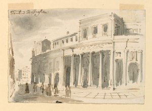 Außenansicht, Theater in Brescia