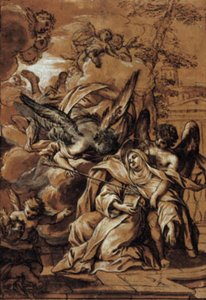 Die Transverberation der heiligen Teresa von Antonio Nasini