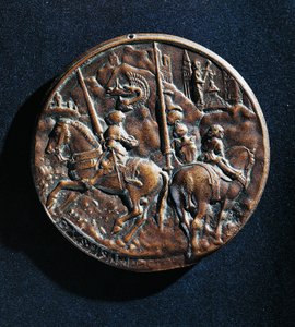 Medaille von Filippo Maria Visconti (1392-1447) von Antonio Pisanello