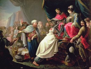 Die katholischen Monarchen und der Tribut der arabischen Prinzen von Antonio Rodríguez