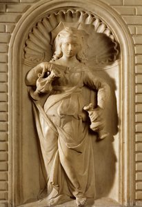 Grabdenkmal des Seligen Marcolino Amanni von Antonio Rossellino