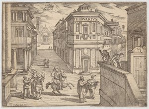 Februar von Antonio Tempesta