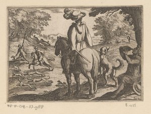 Hasenjagd von Antonio Tempesta