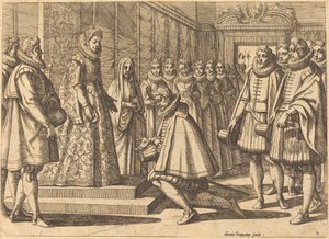 Philipp von Spanien vor Margarete von Österreich