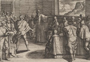 Konferenz über die Maßnahmen bei Annäherung der neuen römischen Truppen, 1611