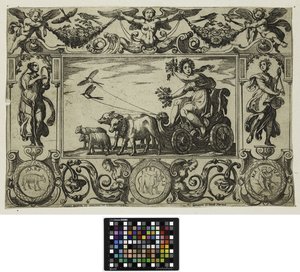 Die vier Jahreszeiten: Frühling, 1592 von Antonio Tempesta