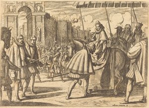Triumphaler Einzug von Margarete von Österreich