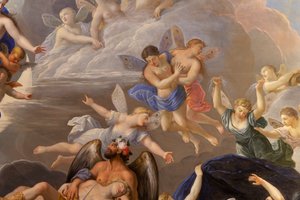 Das große Schlafzimmer des Königs