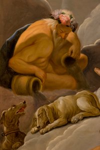 Das große Schlafzimmer des Königs