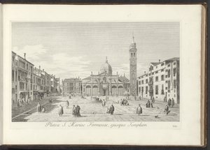 Blick auf Campo Santa Maria Formosa in Venedig (Ansichten von Gebäuden und Plätzen in Venedig)