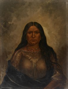 Chan-ku-wash-te-mine Gute Straßenfrau, ca. 1887