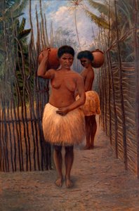 Papuanische Frauen, ca. 1890-1899