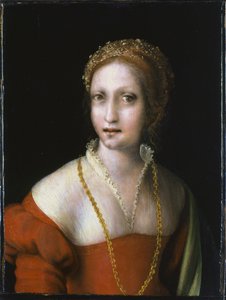 Porträt einer jungen Frau von Antonio da Correggio