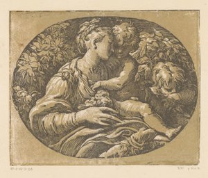 Maria mit Kind und Johannes dem Täufer