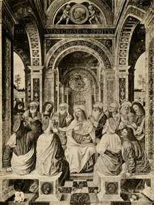 Die Ausgießung des Heiligen Geistes von Antonio da circle of Monza