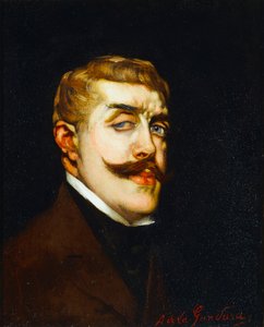Porträt des Dichters Jean Lorrain 1855-1906, ca. 1900 von Antonio de la Gandara