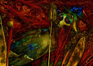 Magischer Garten Nr.76, 2012 von Antonius Antonius