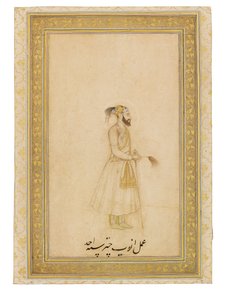 Porträt des Kaisers Aurangzeb, Indien