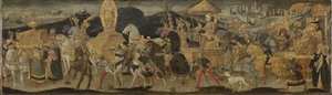 Darius marschiert zur Schlacht bei Issus von Apollonio di Giovanni (workshop of)