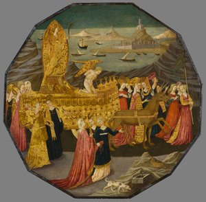 Der Triumph der Keuschheit, ca. 1450-1460