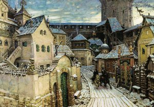 Ein Herold, am Morgen im Kreml, 1913