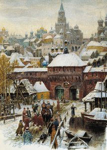 Moskau im 17. Jahrhundert, Ende des 19. - Anfang des 20. Jahrhunderts