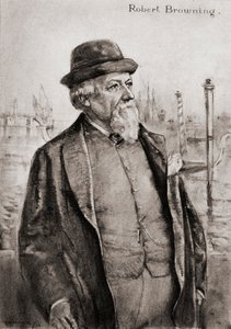 Robert Browning von Archibald Standish Hartrick