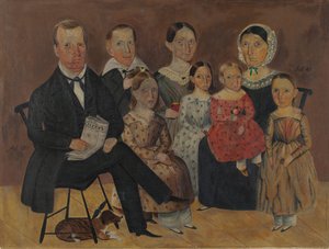 Familienporträt von John J. Wagner