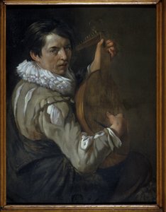 Der Lautenspieler von Arie de Vois