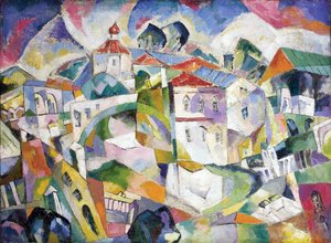 Kubistische Landschaft, ca. 1910