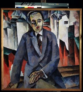 Porträt des Regisseurs Alexander Tairov von Aristarkh Vasilievic Lentulov