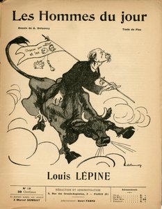 Titelblatt von „Les Hommes du jour“, Nummer 15