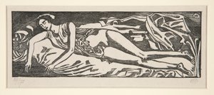 Liegende Frau von Aristide Maillol