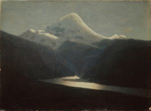 Am Berg Elbrus von Arkhip Ivanovich Kuindzhi