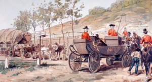 Die königliche Kutsche von Leopold I. von Belgien um 1830, 1886 von Armand Jean Heins