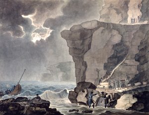 Landung der Verschwörer in der Cadoudal-Affäre an der Klippe von Biville, 1771-1847
