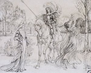 Begrüßung des Ritters, ca. 1880-1932 von Armand Point