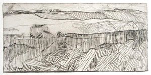 Gestreifte Landschaft