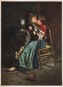 Der Kuss einer Mutter