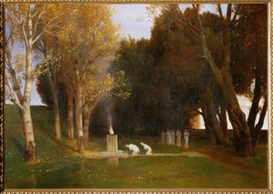 Heiliger Hain von Arnold Böcklin