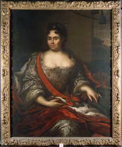 Porträt von Königin Katharina I. von Russland, 1717 von Arnold Boonen