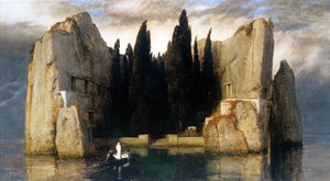 Die Toteninsel von Arnold Böcklin