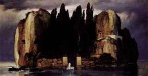 Die Toteninsel von Arnold Böcklin