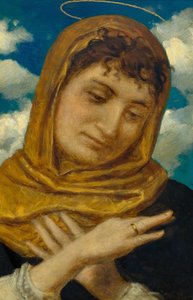 Heilige Katharina, 1880 von Arnold Böcklin