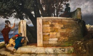 Das Heiligtum des Herkules von Arnold Böcklin