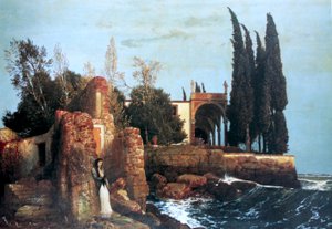 Villa am Meer von Arnold Böcklin