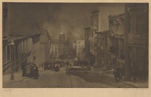 San Francisco, 18. April 1906 von Arnold Genthe